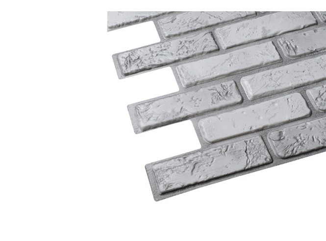 PVC panel Brick White