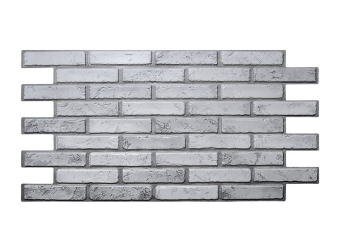 PVC panel Brick White