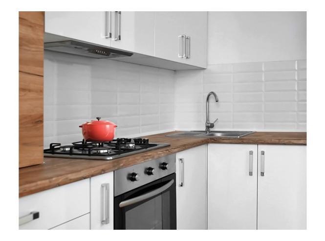 PVC panel Tiles White