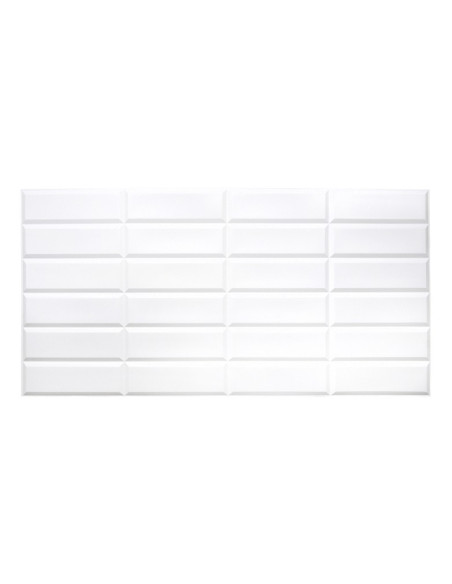 PVC panel Tiles White