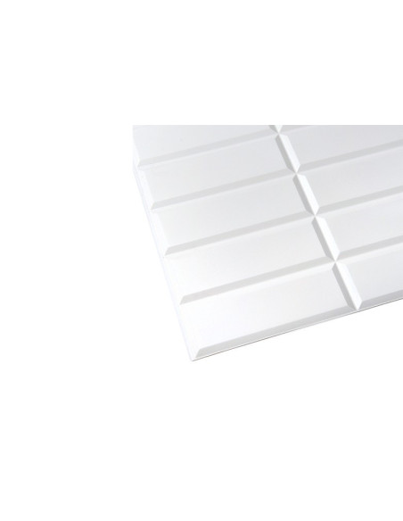 PVC panel Tiles White