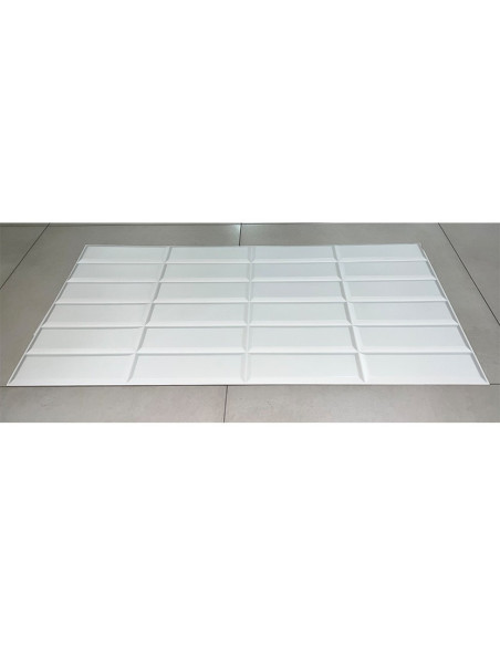 PVC panel Tiles White