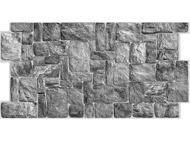 PVC panel White Round Logs