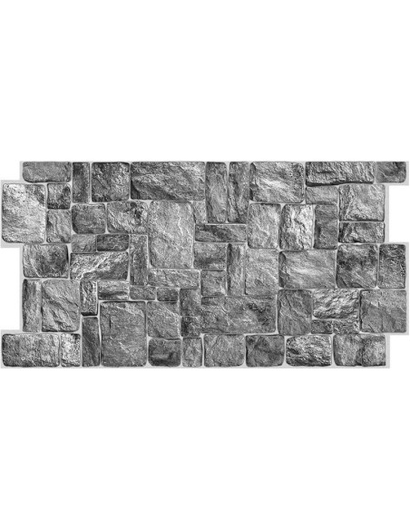 PVC panel White Round Logs