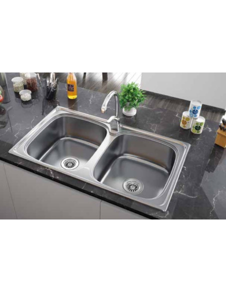 Sudoper Ugradbeni E54 bez sifona