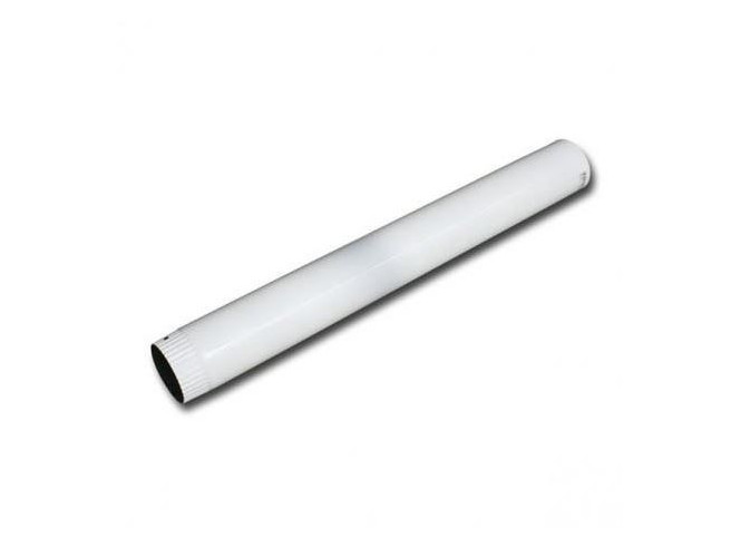 Cijev dimna  BIJELA 120 mm X 1000 mm