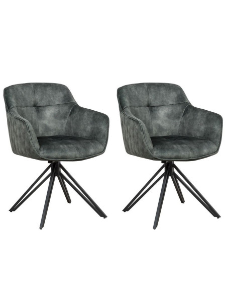 Stolica Sherlock dark green