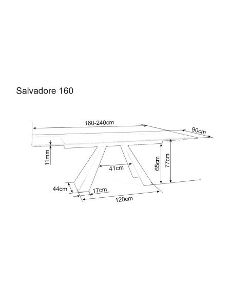 Stol Salvadore 160