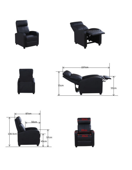 Fotelja Relax Nevada