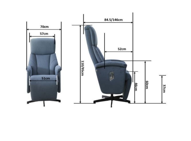 Fotelja Relax Lumpur S