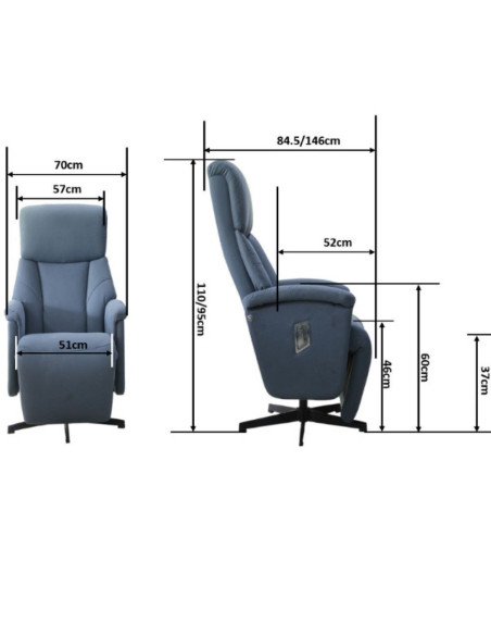 Fotelja Relax Lumpur S