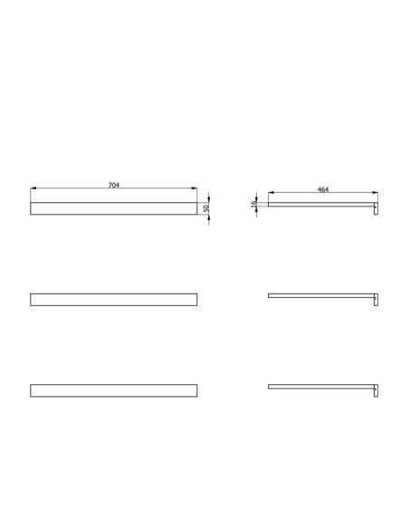 Set polica za ormar Gard